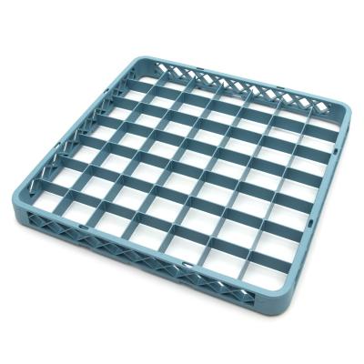 Maxima Rozšiřující skleněný stojan do myčky nádobí - 50 x 50cm - 49 přihrádek |  09507115